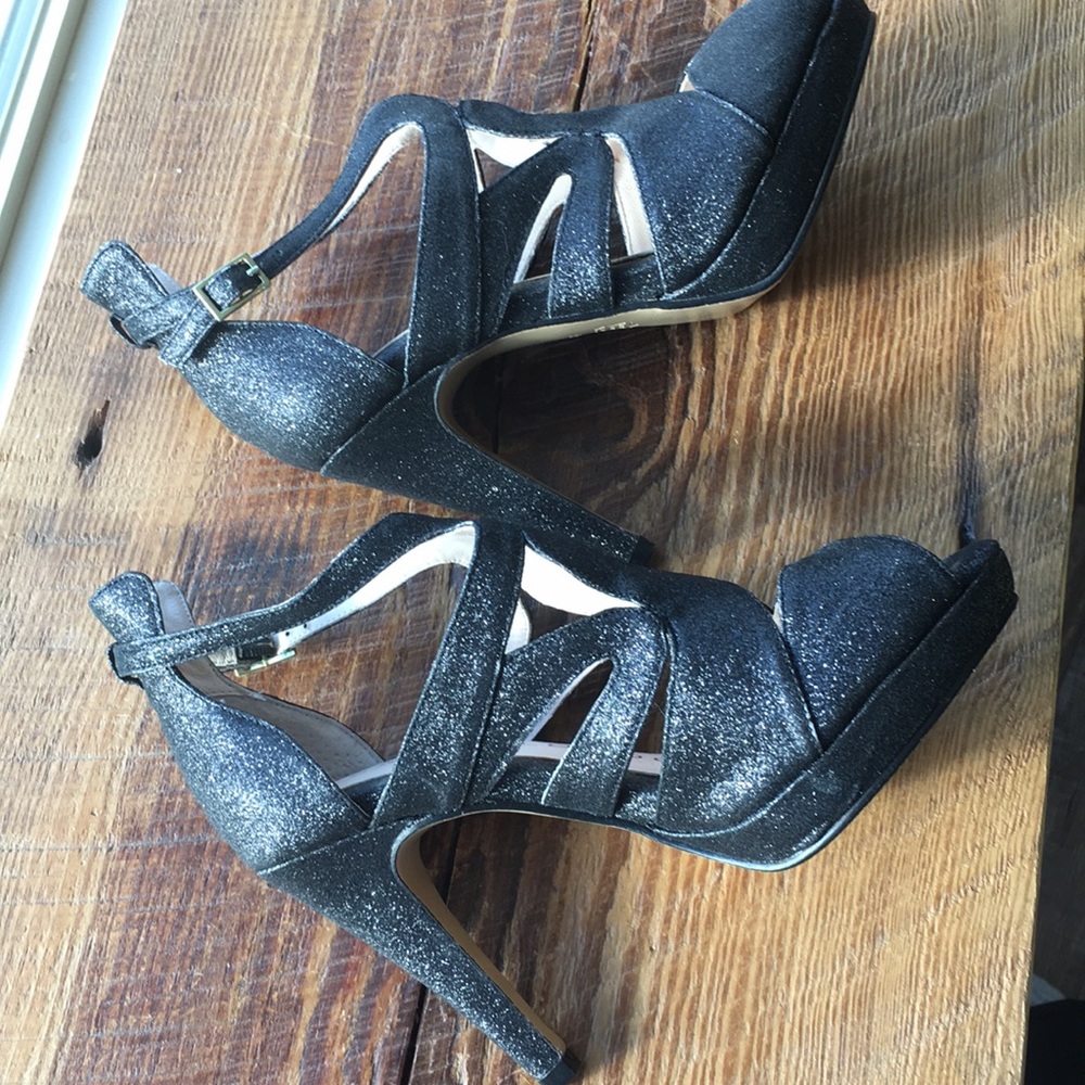 Strap heels by Sasha London size 5 1/2